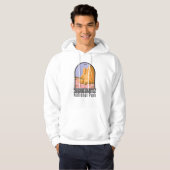 Nationaal park North Dakota Theodore Roosevelt Hoodie (Voorkant volledig)