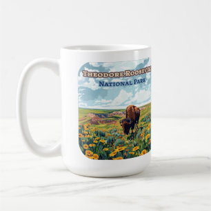 Nationaal park North Dakota Theodore Roosevelt Koffiemok