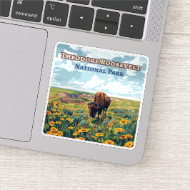 Nationaal park North Dakota Theodore Roosevelt Sticker