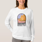 Nationaal park North Dakota Theodore Roosevelt T-shirt (Voorkant)