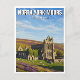 Nationaal park North York Moors Engeland Briefkaart