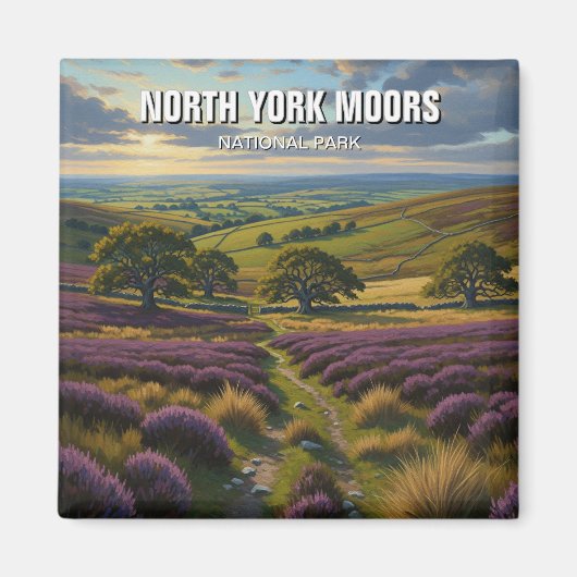 Nationaal park North York Moors Engeland Magneet (Voorkant)