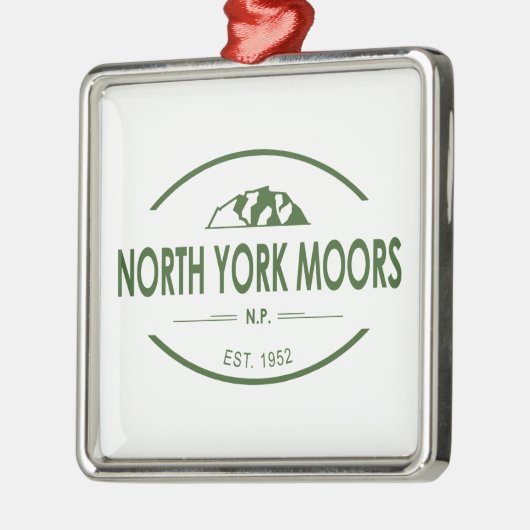 Nationaal park North York Moors Metalen Ornament (Links)