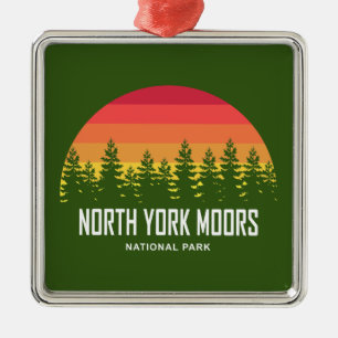 Nationaal park North York Moors Metalen Ornament