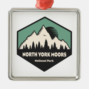 Nationaal park North York Moors Metalen Ornament