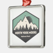 Nationaal park North York Moors Metalen Ornament (Links)