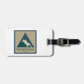 Nationaal park Northumberland Bagagelabel (Voorkant horizontaal)