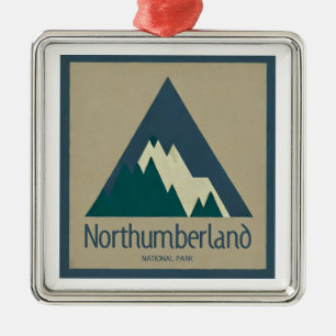 Nationaal park Northumberland Metalen Ornament
