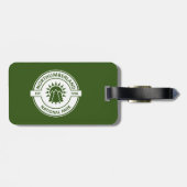 Nationaal park Northumberland Sun Trees Bagagelabel (Achterkant horizontaal)