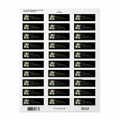 Nationaal Park Oasis Palms bij Joshua Etiket (Full Sheet)