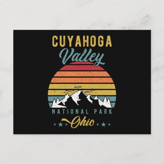 Nationaal park Ohio Briefkaart (Voorkant)