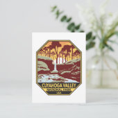 Nationaal park Ohio  Emblem Briefkaart (Staand voorkant)