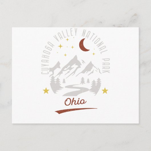Nationaal park Ohio in de Cuyahoga Briefkaart (Voorkant)