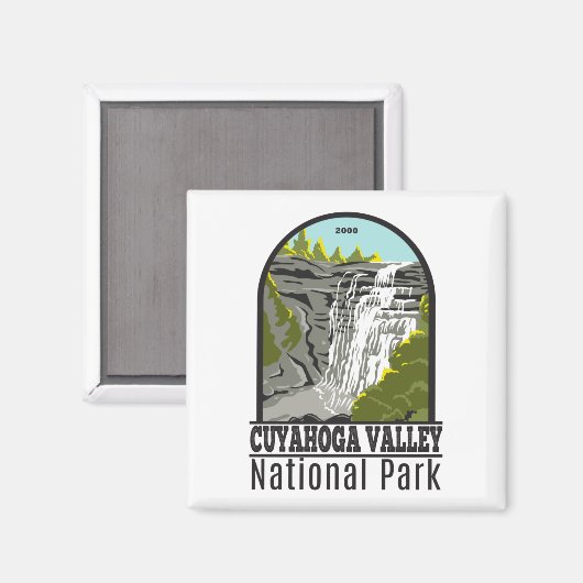 Nationaal Park Ohio  Magneet (Voorkant / Achterkant)