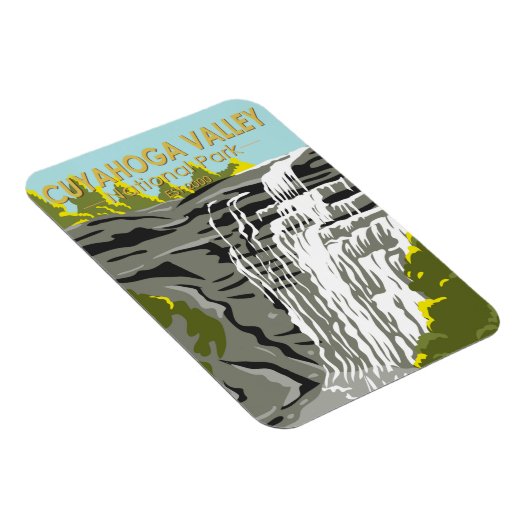 Nationaal Park Ohio  Magneet (Rechterzijde)