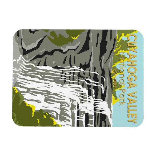 Nationaal Park Ohio  Magneet (Horizontaal)