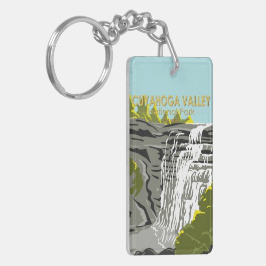 Nationaal Park Ohio  Sleutelhanger (Voorkant Links)