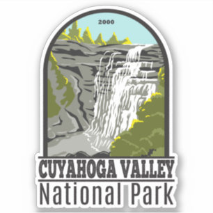 Nationaal Park Ohio  Sticker