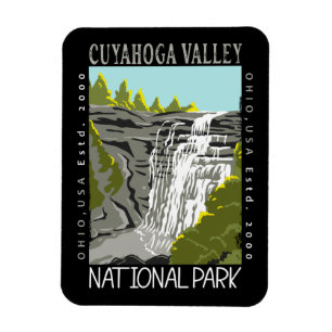  Nationaal park Ohio, verstoord door de vallei van Magneet