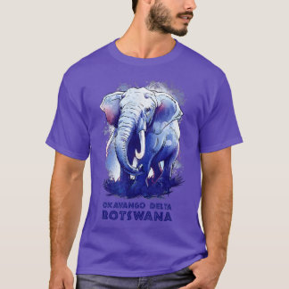 Nationaal park Okavango Delta Botswana Safari T-shirt