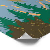 Nationaal Park Oostenrijk  Poster (Hoek)