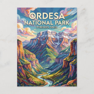 Nationaal park Ordesa y Monte Perdido Spanje Briefkaart