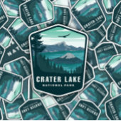 Nationaal park Oregon | Afgesneden Sticker