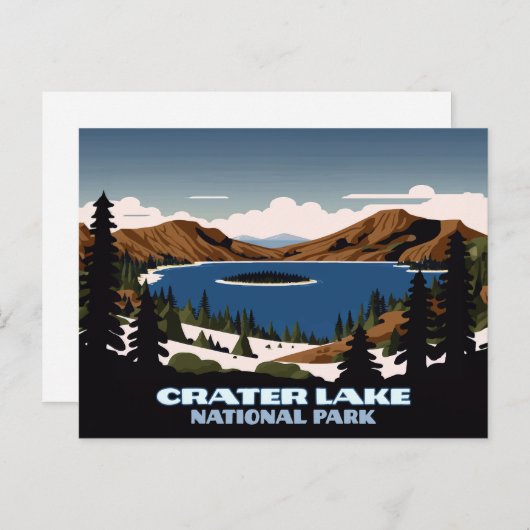 Nationaal park Oregon Briefkaart (Voorkant / Achterkant)