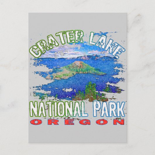 Nationaal park Oregon Briefkaart (Voorkant)