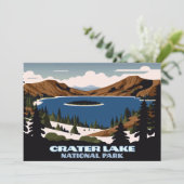 Nationaal park Oregon Kaart (Staand voorkant)