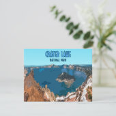 Nationaal park Oregon  platte Kaart (Staand voorkant)