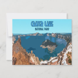 Nationaal park Oregon platte Kaart
