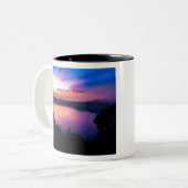Nationaal park Oregon Sunset Tweekleurige Koffiemok (Voorkant links)