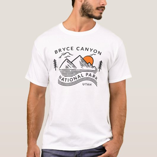 Nationaal park Oregon T-shirt (Voorkant)