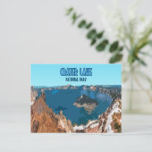 Nationaal park Oregon Vintage Briefkaart (Staand voorkant)