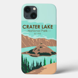 Nationaal park Oregon Vintage Case-Mate iPhone Case