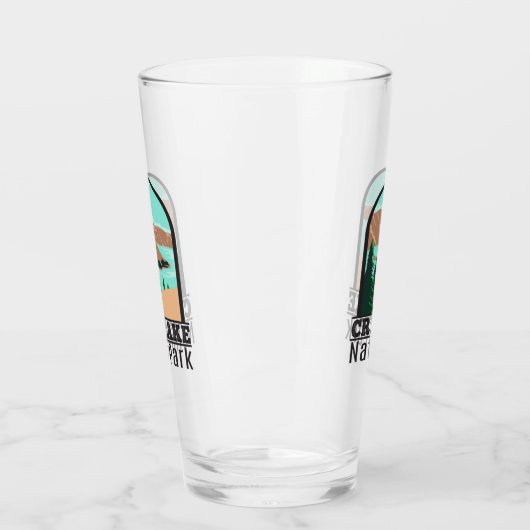 Nationaal park Oregon Vintage Glas (Links)