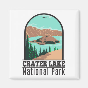 Nationaal park Oregon Vintage Magneet
