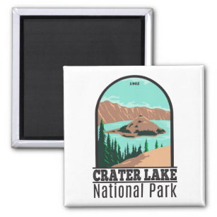 Nationaal park Oregon Vintage Magneet