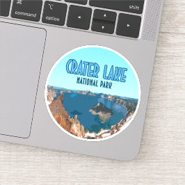 Nationaal park Oregon Vintage Sticker