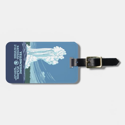 Nationaal Park Oude gelovigen en geelsteen Bagagelabel (Voorkant horizontaal)