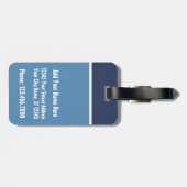 Nationaal Park Oude gelovigen en geelsteen Bagagelabel (Achterkant horizontaal)