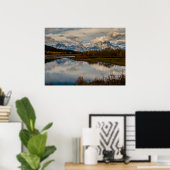 Nationaal park Oxbow Bend Bend Grand Teton Poster (Thuiskantoor)