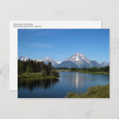Nationaal park Oxbow Bend Snake Briefkaart (Voorkant / Achterkant)