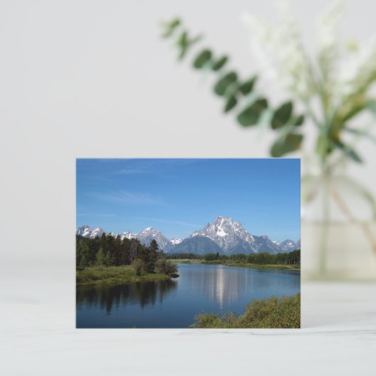 Nationaal park Oxbow Bend Snake Briefkaart (Staand voorkant)