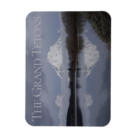 Nationaal park Oxbow Curve Grand Teton Magneet (Verticaal)