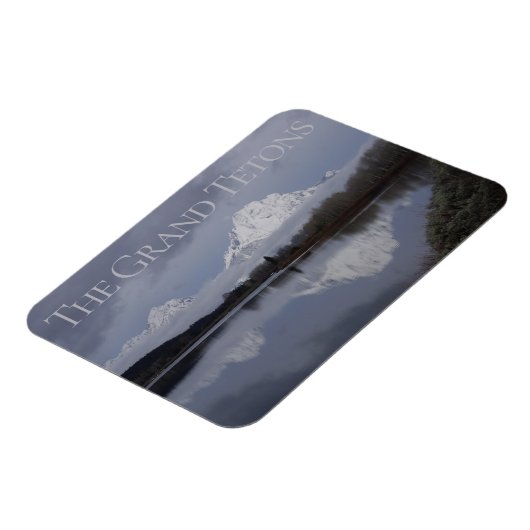 Nationaal park Oxbow Curve Grand Teton Magneet (Linkerzijde)