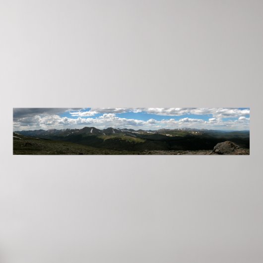 Nationaal Park Panoramiek van de Rocky Mountain 4 Poster (Voorkant)