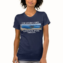 Nationaal Park Panoramisch Shirt van het meer van