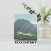 Nationaal park Peak Briefkaart (Staand voorkant)